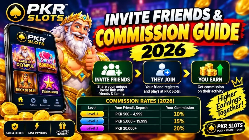 PKR Slots Invite Friends